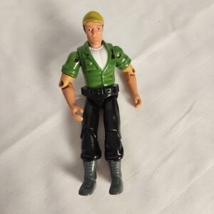 Vintage MAISTO Adventure Wheels Construction Worker 4in. Action Figure GI Joe